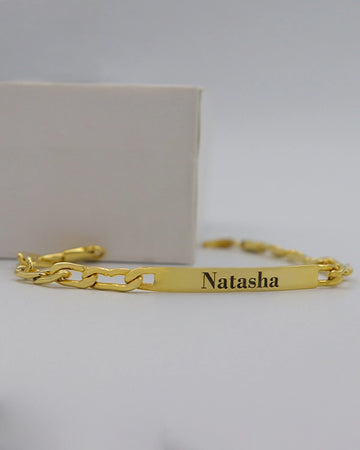 Men's Engraved Bracelet