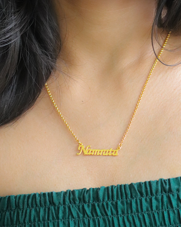 Buy Personalised My Name Pendant Nayab Jewelry – Nayab Macobs