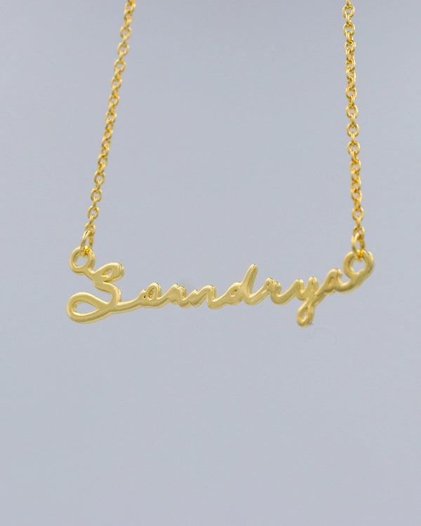 Personalised Signature Style Pendant