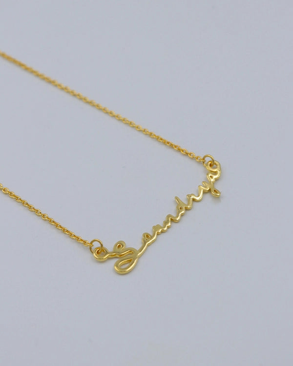 Personalised Signature Style Pendant