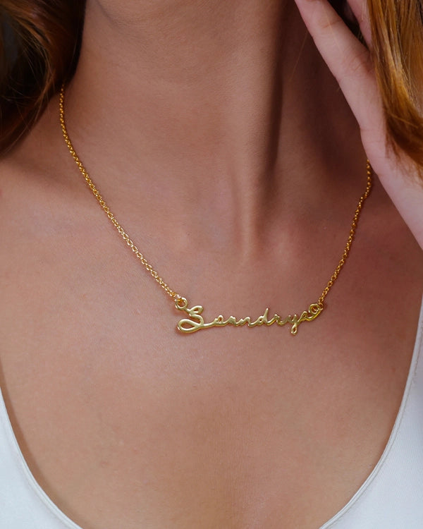 Personalised Signature Style Pendant