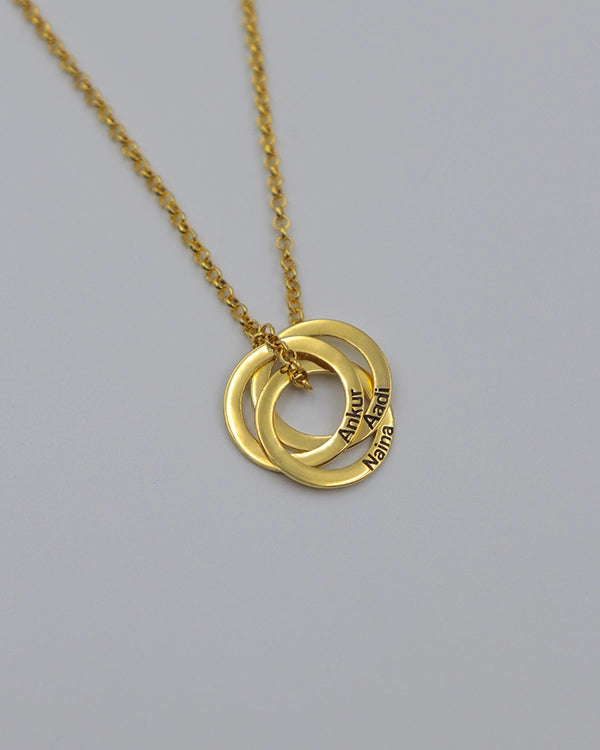 Personalised Circles Pendant