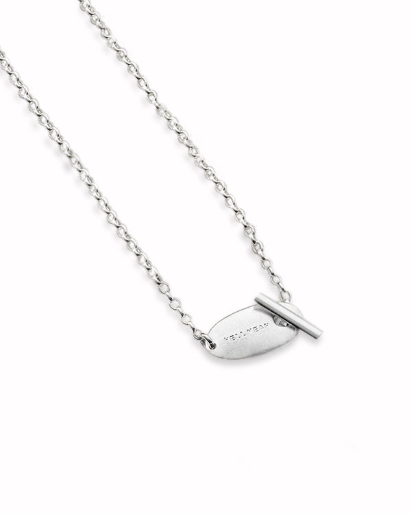 Personalised Silver Toggle Necklace