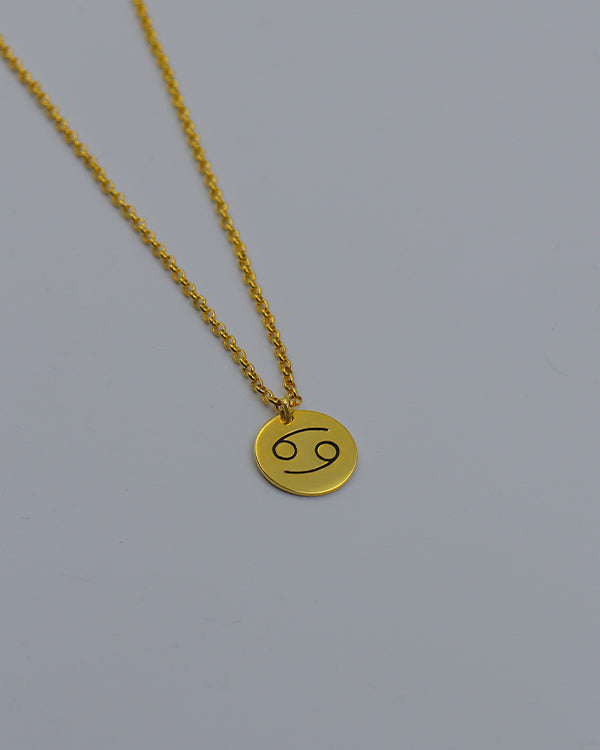 Nayab Personalized Zodiac Sign Charm Necklace