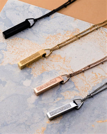 Ayatul Kursi Bar Necklace