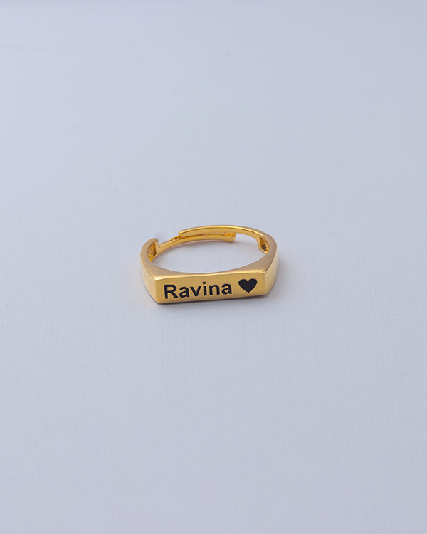 Personalized 925 Sterling Silver Engraved Unisex Signet Ring