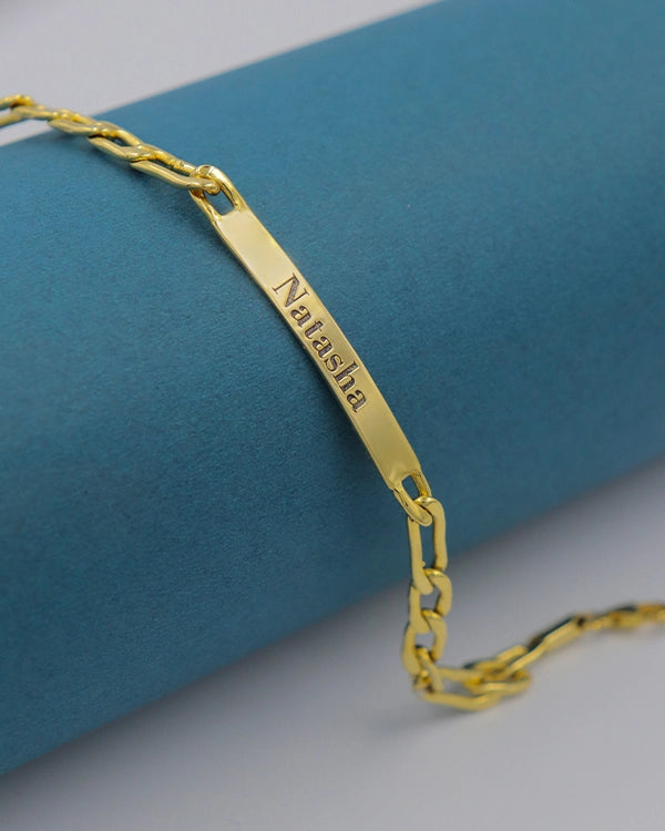 Men's Engraved Bracelet