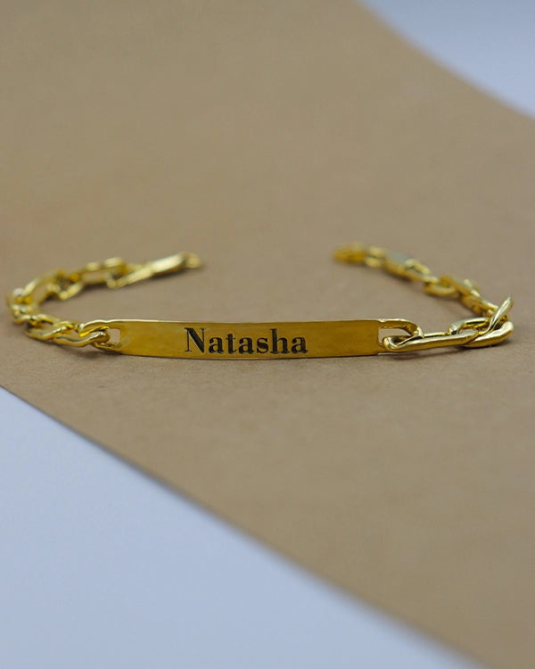 Men's Engraved Bracelet